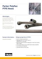 Parker Polyflex PTFE Hoses