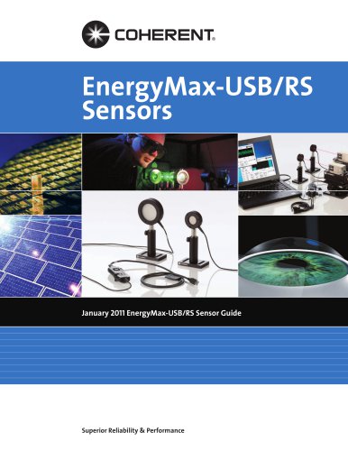 EnergyMax-USB/RS Sensors