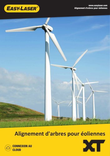 Alignement d'arbres pour éoliennes
