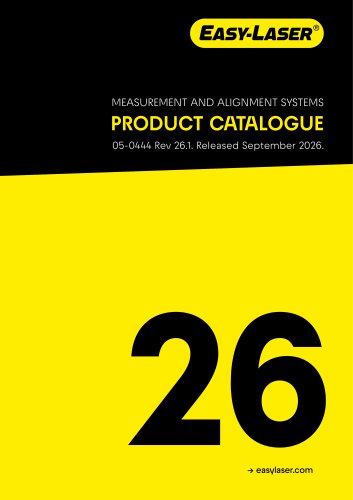 Easy-Laser® Product Catalogue