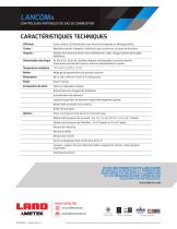 LANCOM4 CONTRÔLEURS PORTABLES DE GAZ DE COMBUSTION - 8