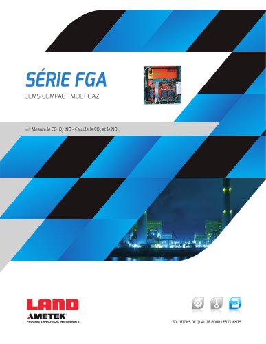 SÉRIE FGA CEMS COMPACT MULTIGAZ