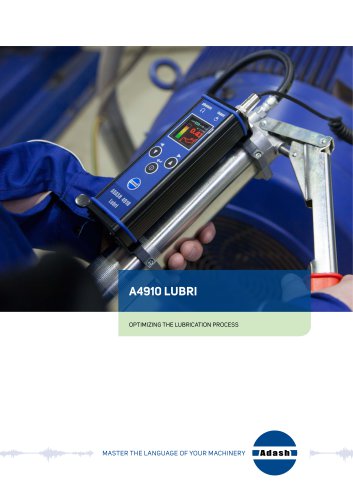 Lubrication process instrument A4900 Lubri