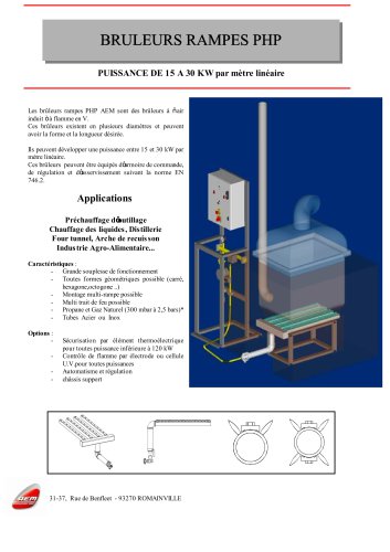 BRULEURS RAMPES PHP