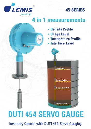 DUTI 454 SERVO GAUGE