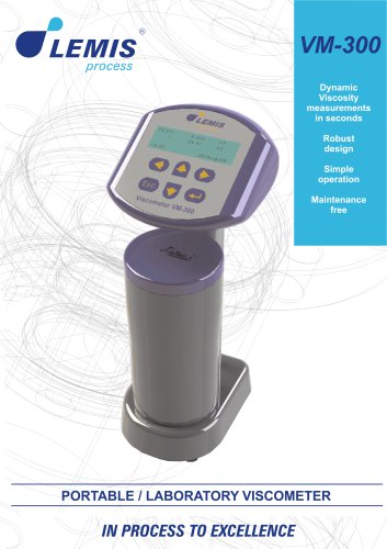 Portable/Laboratory ViscoMeter VM-300