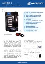 Auteldac 5 - ATEX Approved Hazardous Area Telephone