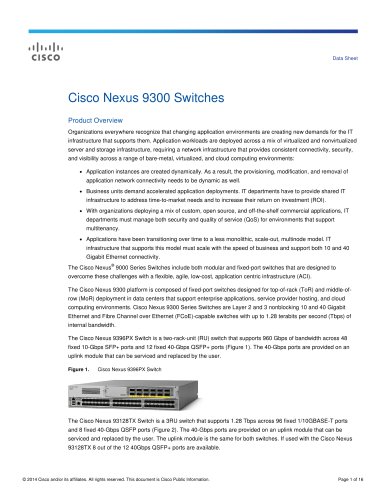 Cisco Nexus 9300