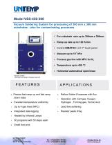 VSS-450-300 Vacuum Reflow Solder System