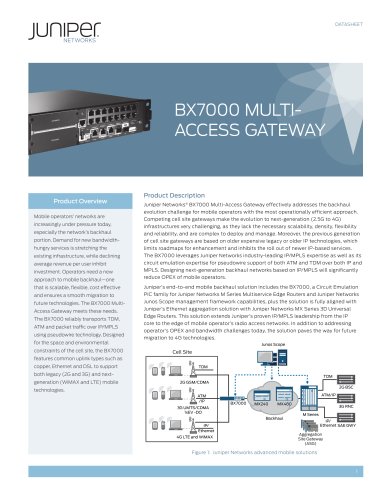 BX7000 Multi-Access Gateway