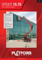 SPIDER 15.75 - Technical Leaflet - 1