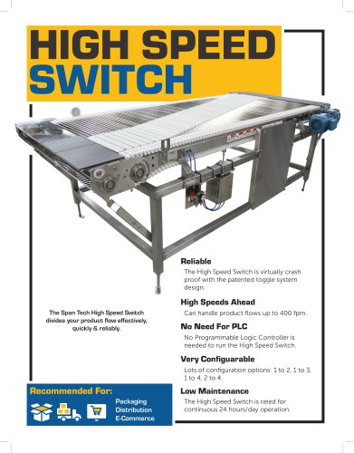 High Speed Switch Brochure