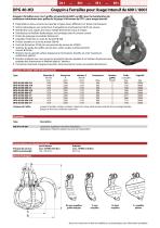 GRAPPINS MULTIPRISES: Serie DPG - 8