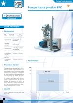 Pompe haute pression PPC 