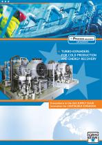 Turbo-Expanders for cold production and energy recovery booklet