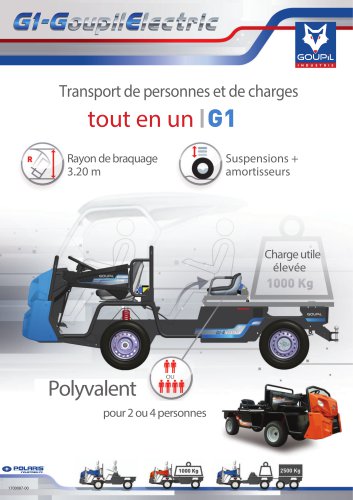 Transport de personnes et de charges tout en un G1