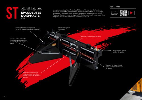 EPANDEUSE D'ASPHALTE