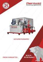 Presse à briquettes RB 20 SV - 300 Flexible S - 1