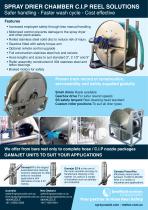 SPRAY DRIER CHAMBER C.I.P REEL SOLUTIONS