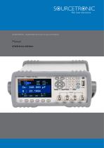 Manual ST2830 LCR Meter Series