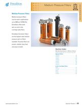 Medium Pressure Filters