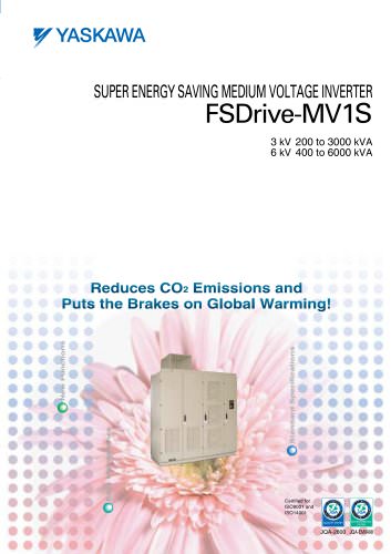 SUPER ENERGY SAVING MEDIUM VOLTAGE INVERTER FSDrive-MV1S