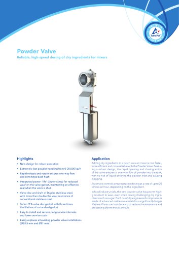 Powder Valve