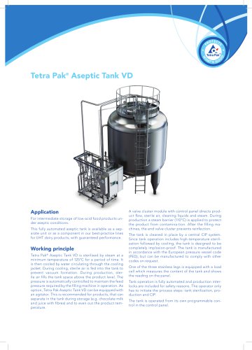 Tetra Pak® Aseptic Tank VD