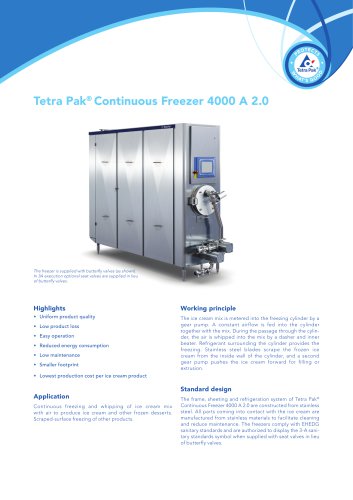 Tetra Pak® Continuous Freezer 4000