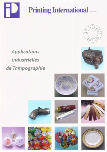 brochure générale de Printing International.