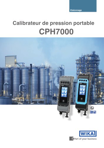 Calibrateur de pression portable CPH7000