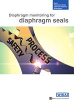 Diaphragm Monitoring for diaphragm seals