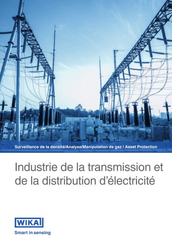 Industrie de la transmission et de la distribution d’électricité