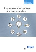 Instrumentation valves and accessories