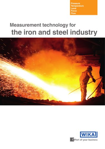 Measurement technology for the iron and steel industry