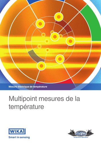 Mesure électrique de température Multipoint mesures de la température