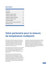 Mesure électrique de température Multipoint mesures de la température - 3