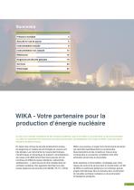 Pression | Température | Niveau | Débit | Etalonnage Production d’énergie nucléaire - 3