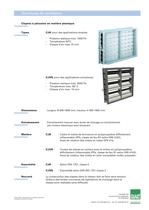 Garnitures de ventilation - 1