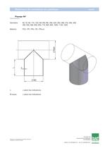 Matériaux de ventilation en plastique rond - 10