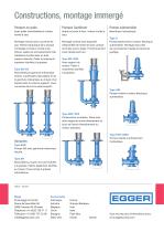 Montage et constructions de pompes Egger - 2