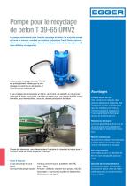 Pompe pour le recyclage du béton - 1