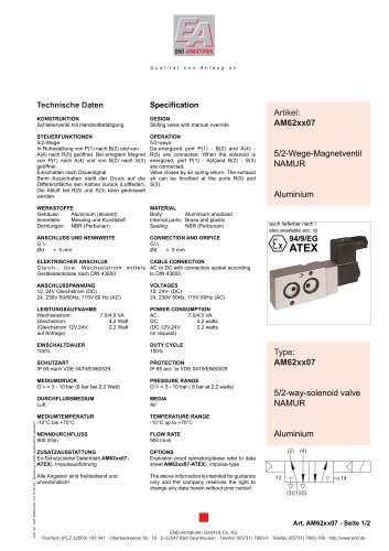 Data sheet AM