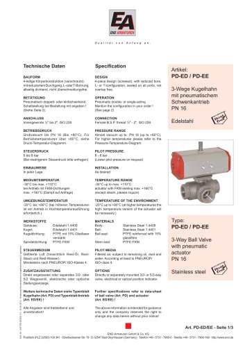 Data sheet PD-EE