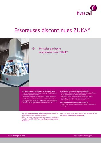 Essoreuses Discontinues ZUKA®