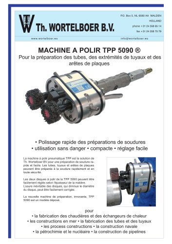 Machine a polir TPP 5090