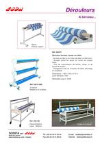 Dérouleurs berceau pour tissu et composites - 1