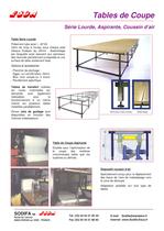 TABLES DE COUPE - 1