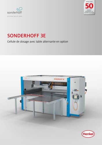 SONDERHOFF 3E Cellule de dosage