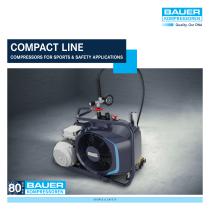 COMPACT LINE COMPRESSORS FOR SPORTS & SAFETY APPLICATIONS